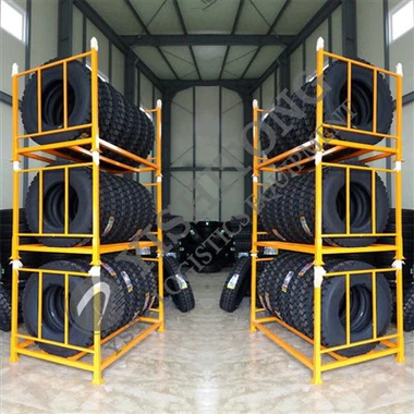Stockage commercial de racks à pneus