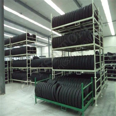 Rayonnage de stockage de pneus